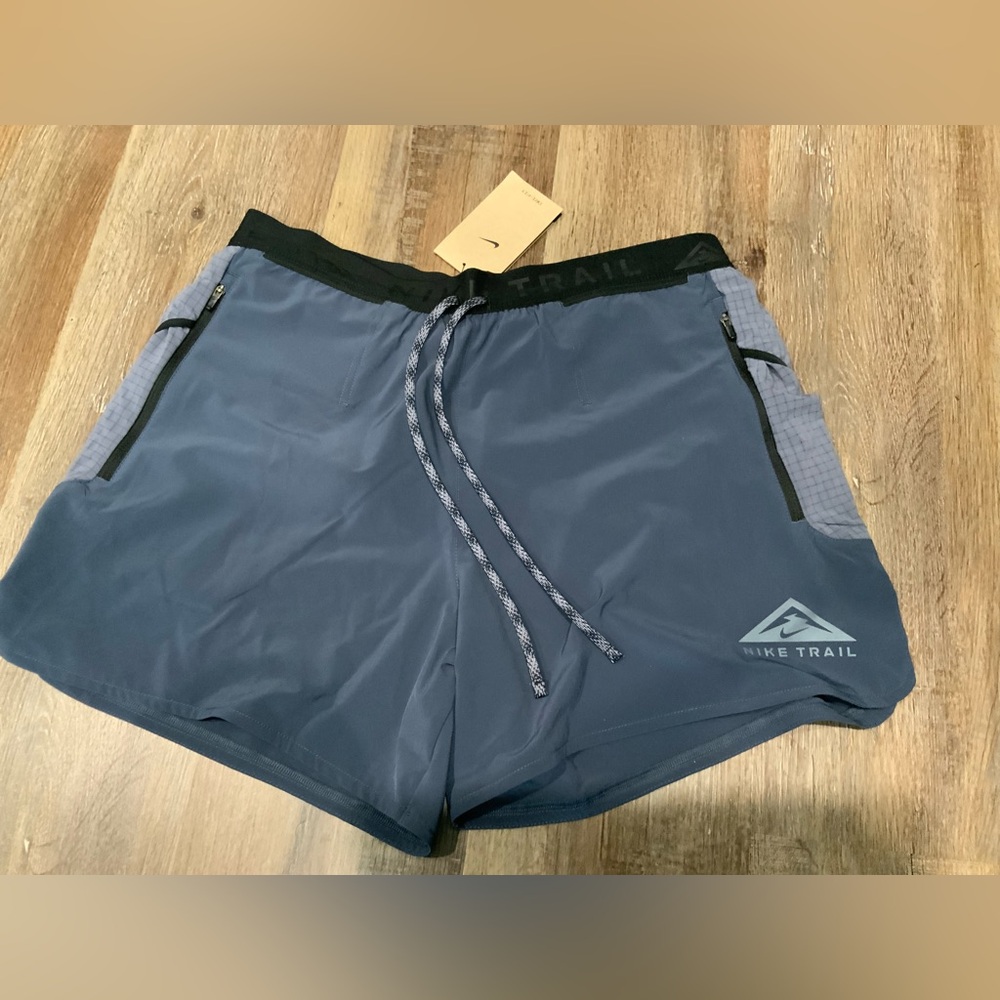 Nike Trail Second Sunrise Men's 5" Brief-Lined Running Shorts DV9311-437 Size L